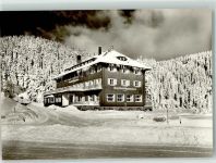 77889 W7596 Seebach , Baden Foto AK Hotel Mummelsee Winter
