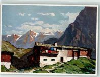 sign. Blädel F. Einsamer Hof Verlag Fingerle Nr.5447 Bauernhaus Foto AK