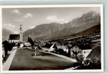 83454 W8233 Anger b Bad Reichenhall Foto AK Kirche Dorfplatz