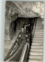 W8240 Berchtesgaden Rutsche Abwärts Salzbergwerk 1924