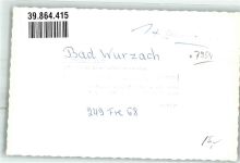 88410 W7954 Bad Wurzach FOTO KEINE AK Ort handschriftlich Foto Original aus Archiv eines Ansichtskartenverlags