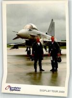 Eurofighter Typhoon + Test Piloten Keith Hartley , Chris Worning Luftwaffe nach 1945