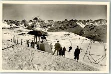 Ski Winter Nebelhorn Bergstation Sessellift Foto AK