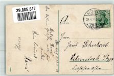 01773 O8231 Rehefeld-Zaunhaus 1914 Gebrauchsspuren Schloss Köngigl.Jagschloss
