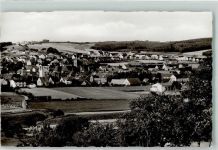 74722 W6967 Buchen Odenwald Foto AK mit Stadtkirche St. Oswald