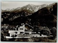 83457 W8232 Bayerisch Gmain Foto AK Cafe Dreher am Hessing