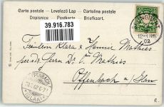 Ostern Dorfidyll Schneeglöckchen Splitgerber, A. & F. 1902 Künstlerkarte