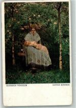Heinrich Vogeler Erster Sommer Mutter und Baby Kunstgeschichte Worpswede