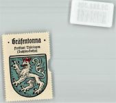 99958 O5823 Gräfentonna Vignette Freistaat Thüringen Sachsen Gotha