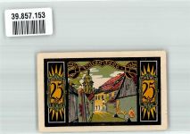 07937 O6570 Zeulenroda 1921 Notgeldschein 25 Pfennig Rathaus