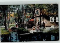 Spreewald Tracht Louis Glaser 6413 Bauernhaus