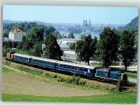 W8390 Passau Eisenbahn Stadtrundfahrt Donaupfeil Eisenbahnzug
