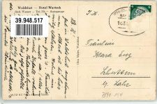 79761 W7890 Waldshut - Hotel Warteck Bahnpost Zug 1631