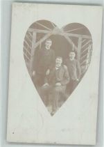 10115 O1120 Weißensee 1908 Foto AK Ort lt. Stempel Gruppenfoto