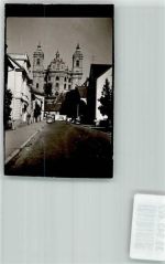 88250 W7987 Weingarten , Württ FOTO KEINE AK Kirche Basilika Ort handschriftlich Foto Original aus Archiv eines Ansichtskartenverlags