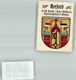 32049 W4900 Herford Vignette Wappenmarke Kaffee Hag Nr. 13