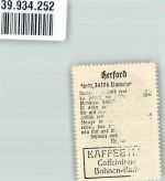 32049 W4900 Herford Vignette Wappenmarke Kaffee Hag Nr. 13
