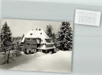 79853 W7825 Saig FOTO KEINE AK Winter Ort handschriftlich