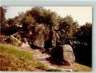 77876 W7594 Kappelrodeck FOTO KEINE AK Hexenfelsen Ort handschriftlich