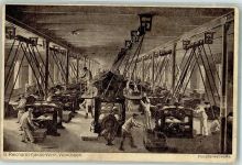 W2000 Wandsbek Nr. 8 Fabrik Reichardt Kakao Werk , Walzwerke Lebensmittel 1914 Künstlerkarte