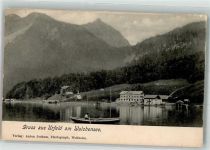 82431 W8111 Urfeld , Oberbay - Walchensee Ruderboot