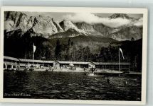 82491 W8104 Eibsee Foto AK Schwimmbad