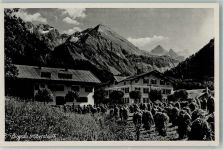 87561 W8980 Birgsau Foto AK Gasthaus