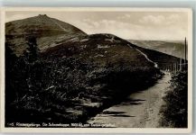 Schneekoppe Foto AK Riesengebirge