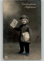 Vaterländischer Hilfsdienst Kind Amag 61981/1 Postbote 1917