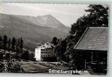 83313 W8227 Alzing , Kr Traunstein, Oberbay FOTO KEINE AK Kurheim Genesungsheim mit Hochgern Foto Original aus Archiv eines Ansichtskartenverlags Ort handschriftlich
