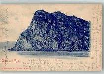 56346 W5421 Loreley 1899 - Der Loreley-Felsen