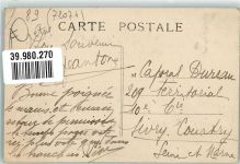 89600 Saint-Florentin Gebrauchsspuren Canal de Bourgogne Brücke Briefmarke Bildseiite