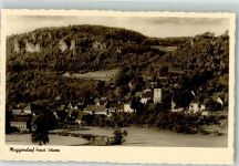 91344 W8551 Muggendorf , Oberfr Foto AK Panorama des Ortes mit St. Laurentius Kirche