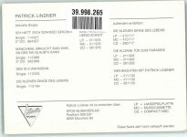 Portrait von Patrick Lindner mit Autogramm Fotograf Scherer Schlagersänger KEINE AK