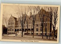 Montreal 1912 Foto AK Denkmal Royal Victoria College