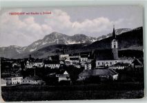 83317 W8221 Teisendorf 1914 Foto AK Kirche