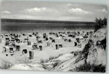 26465 W2941 Langeoog 1957 Foto AK Schwimmbad Strand