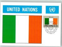 Dublin 1982 Sonderstempel Wappen Flaggen der Nationen Briefmarke Bildseite
