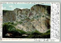 83671 W8174 Benediktbeuern 1910 Foto AK Haustatt Alm Benediktenwand