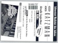 Katzmann, Bo , signiert Rock / Pop