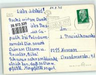 14548 O1506 Caputh 1970 Foto AK Schwimmbad