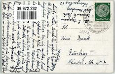 32805 W4934 Bad Meinberg 1937 Foto AK Trinkhalle