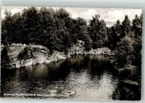 95509 W8581 Marktschorgast Foto AK Schwimmbad Goldbersee