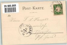Bierkrug Forstwirtschaft 1898