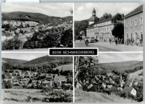 01762 O8239 Schmiedeberg , Osterzgeb - Teilansichten