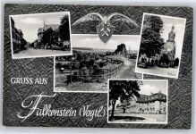 08223 O9704 Falkenstein , Vogtl - Bahnhof , Hauptstrasse