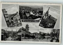 37213 W3430 Witzenhausen Foto AK Brückenstraße Kolonialschule Marktplatz Rathaus Kapelle St. Michael Stadtpark Verlag Thoericht 16996