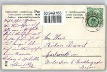 Amor , Neujahr Münze auf AK Künstlerkarte