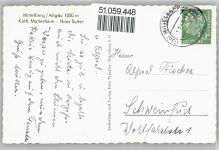 87466 W8967 Mittelberg b Oy - Kath. Mütterheim, Haus Suiter