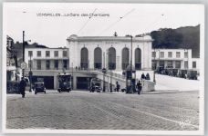 78000 Versailles - Bahnhof, Strassenbahn, Litfaßsäule